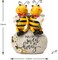 Honey Bee Garden Statue – Outdoor & Indoor Figurine for Patio, Lawn, Porch, Yard & Home Decor
